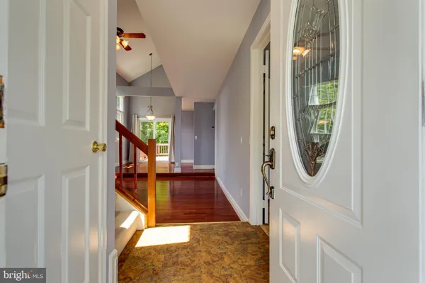 a view of an entryway