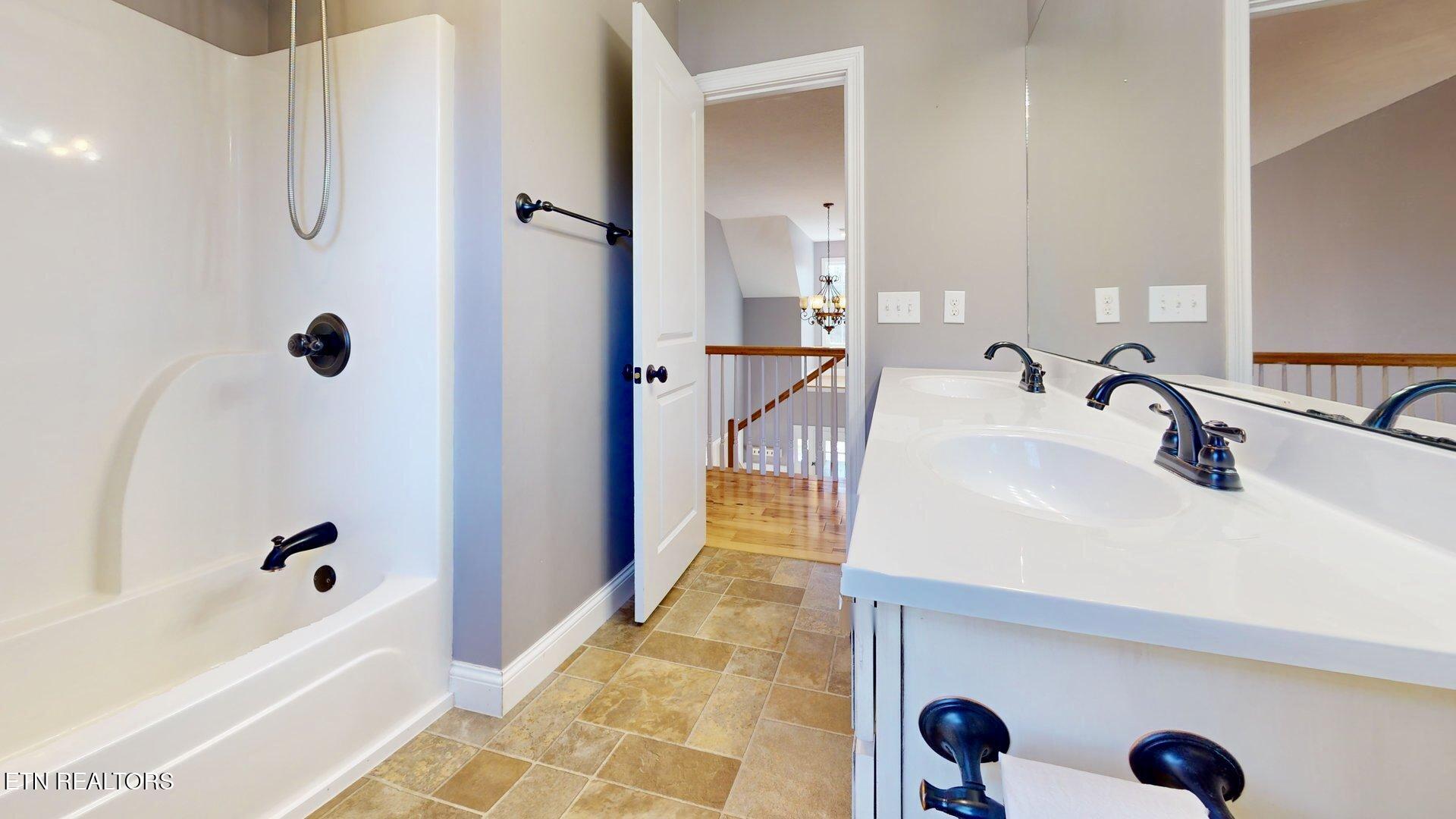 10050 Hines Valley Road Lenoir City, TN 37771 - Photo 33 of 50 Second Floor Hall Bath