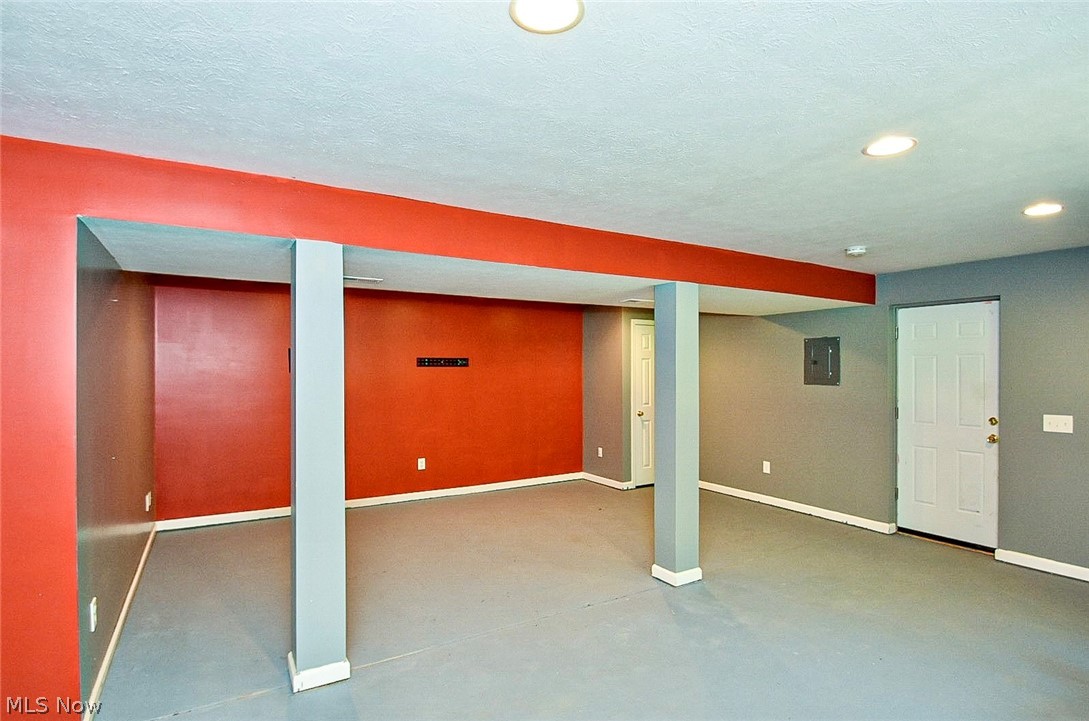 2203 Pontius Road Mogadore, OH 44260 - Photo 26 of 35 2203 Pontius Rd, Mogadore, OH 44260 Family Room on lower level
