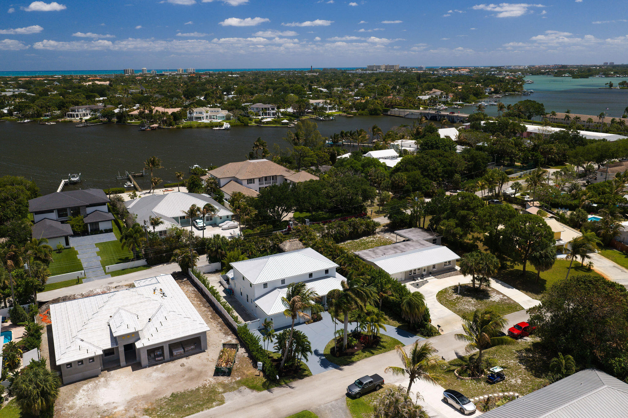 19298 Gulfstream Drive Jupiter, FL 33469 - Photo 73 of 73 Aerial with Water View