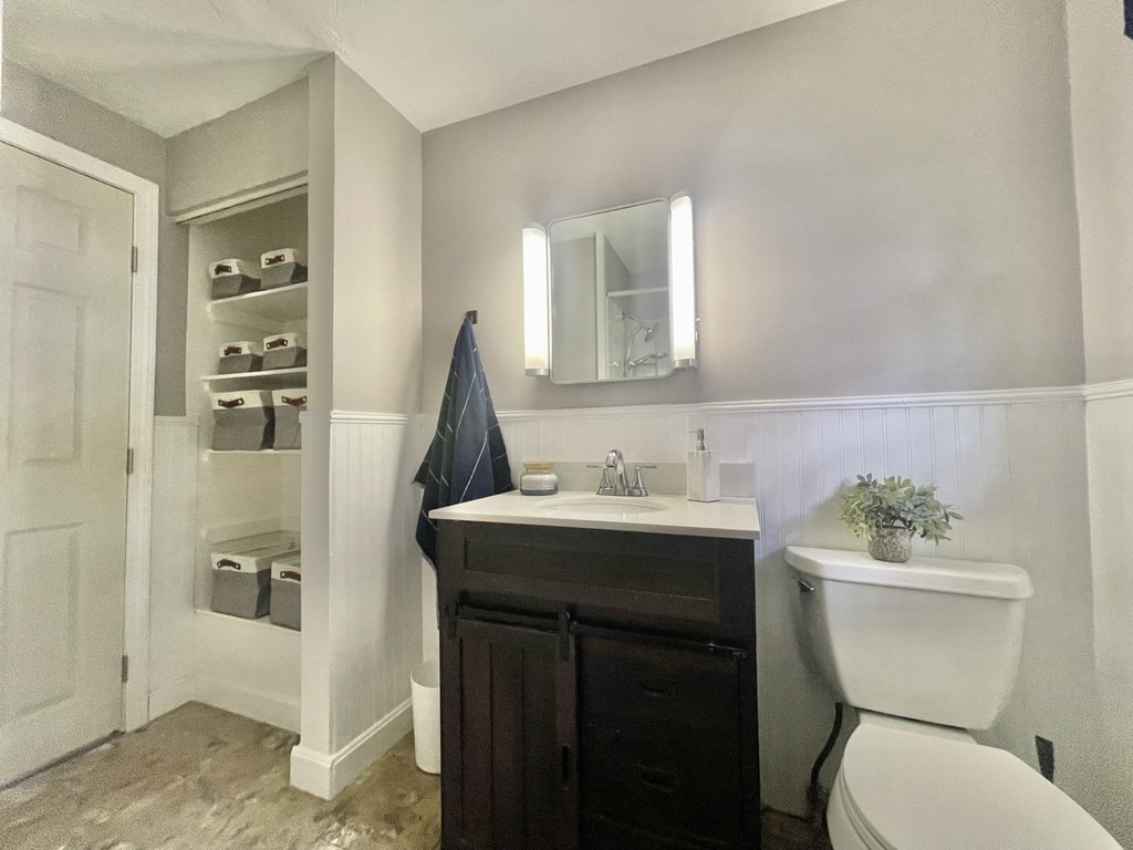 529 Howard Street Brockton, MA 02302 - Photo 23 of 34 a bathroom with a sink toilet and shower