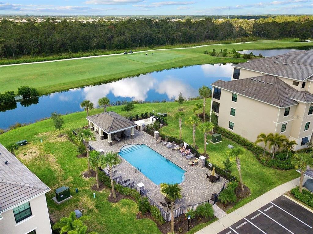17724 Gawthrop Drive, Unit 204 Bradenton, FL 34211 - Photo 2 of 55 an aerial view of a house with outdoor space