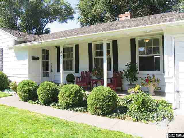 861 Primrose Street Reno, NV 89509 - Photo 9 of 9 front view of a house with a yard
