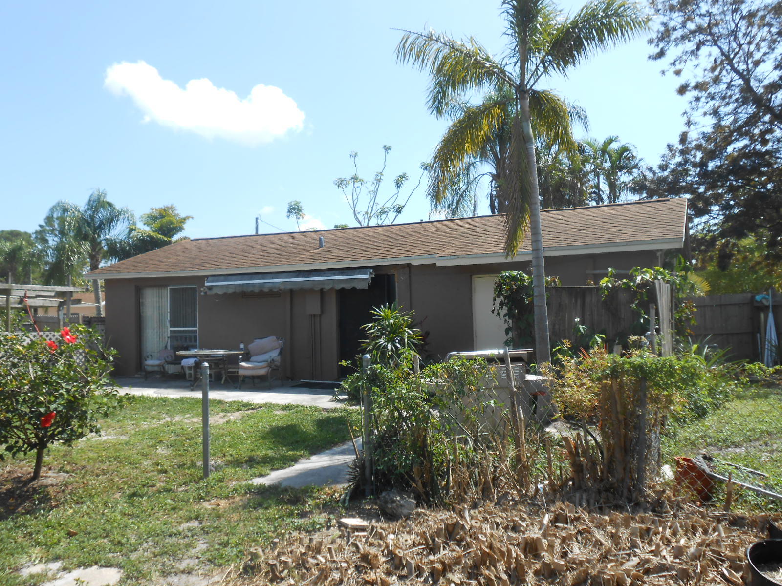 3911 Dale Road Palm Springs, FL 33406 - Photo 20 of 30 Back of the Home!