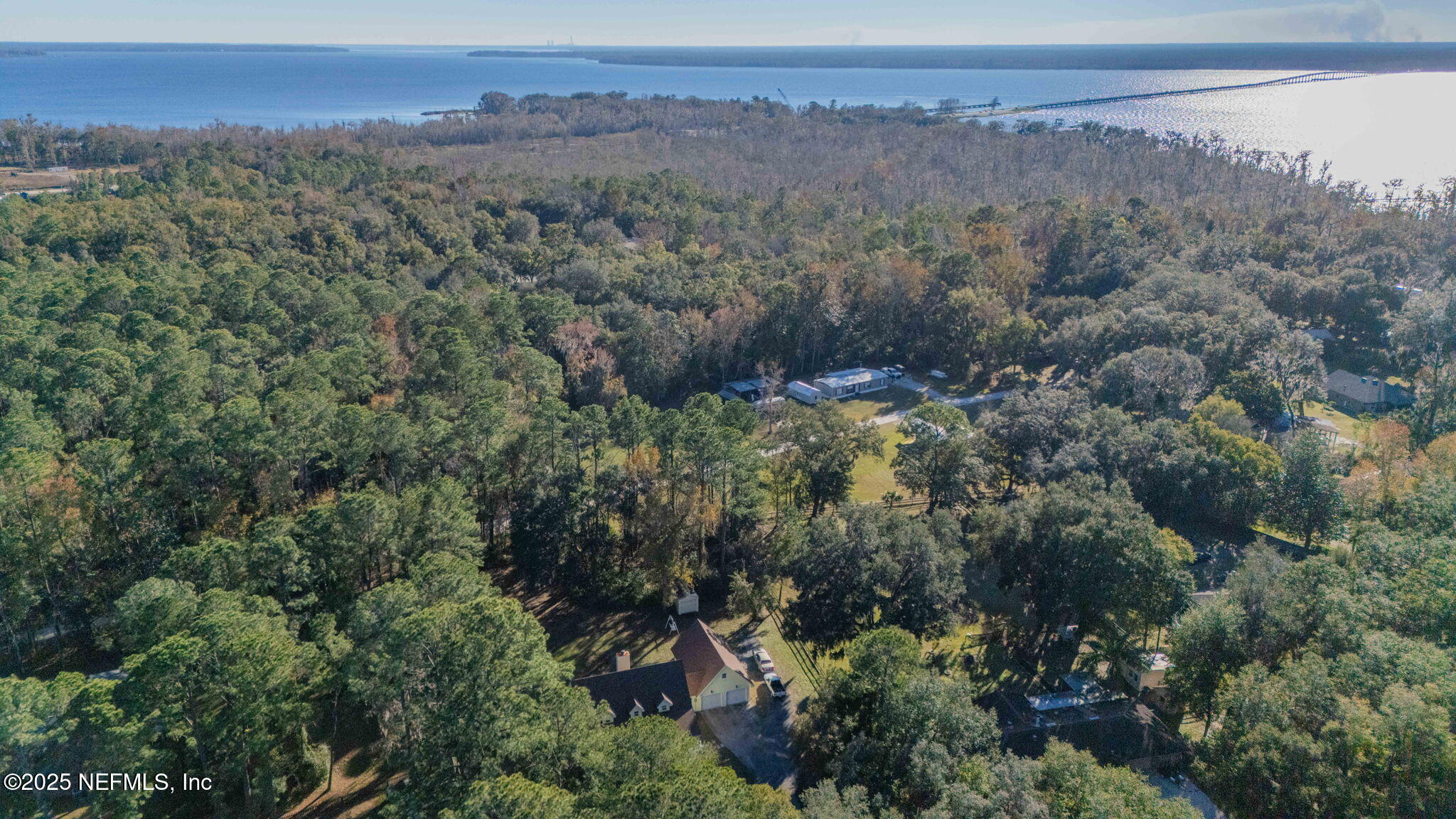 8705 River Park Road St. Augustine, FL 32092 - Photo 55 of 57 an aerial view of residential house and green space