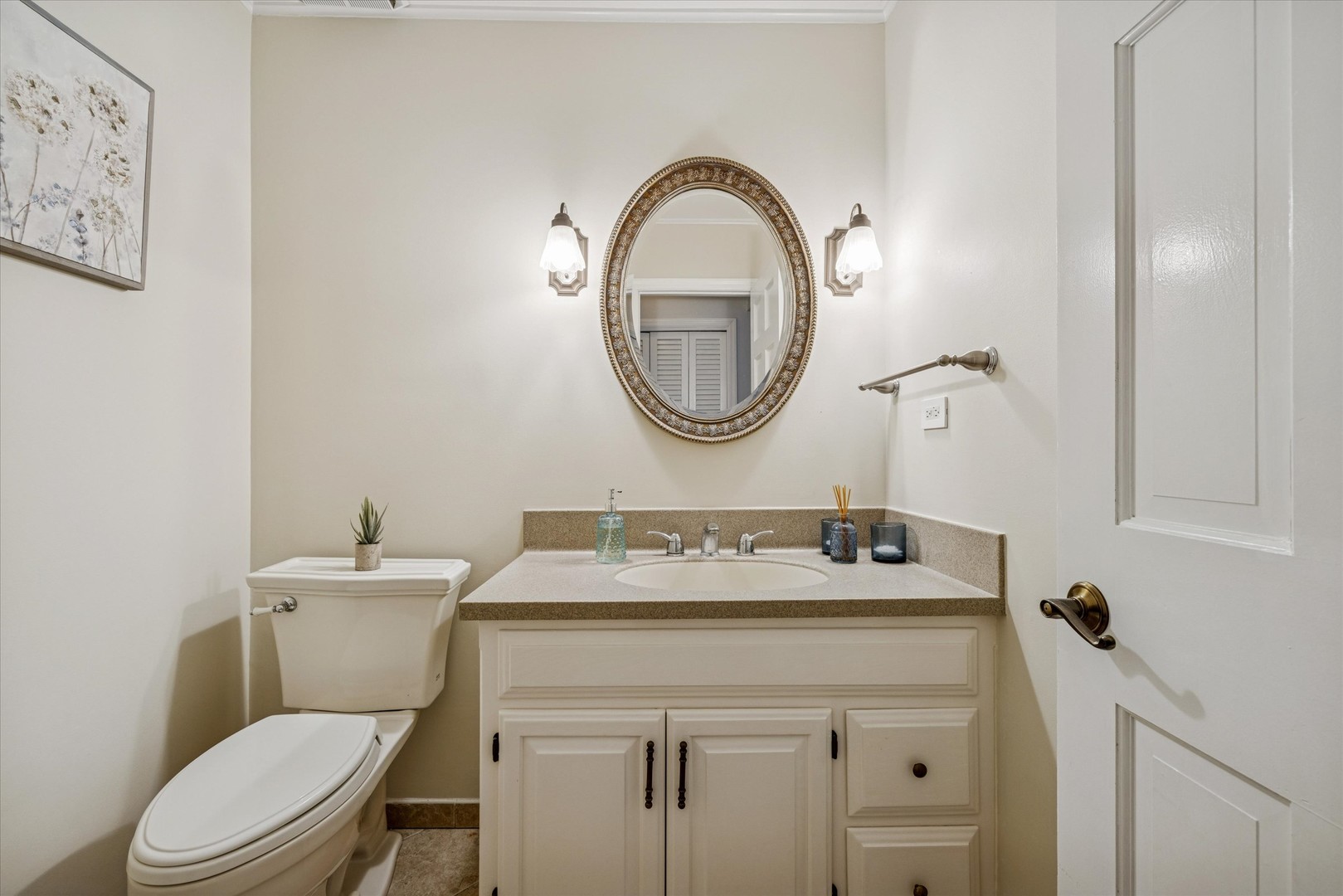 1355 North King George Court Palatine, IL 60067 - Photo 15 of 34 a bathroom with a sink and a toilet