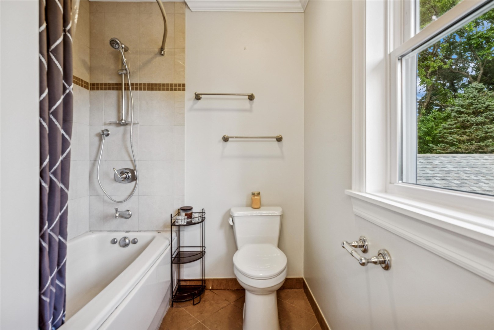 1355 North King George Court Palatine, IL 60067 - Photo 23 of 34 a bathroom with a toilet sink and shower