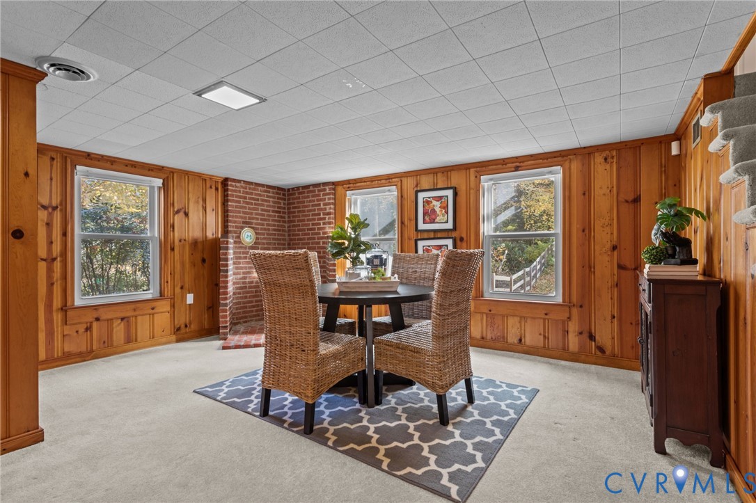 3819 Wakefield Road Richmond, VA 23235 - Photo 32 of 49 Finished family room at bottom of basement steps.