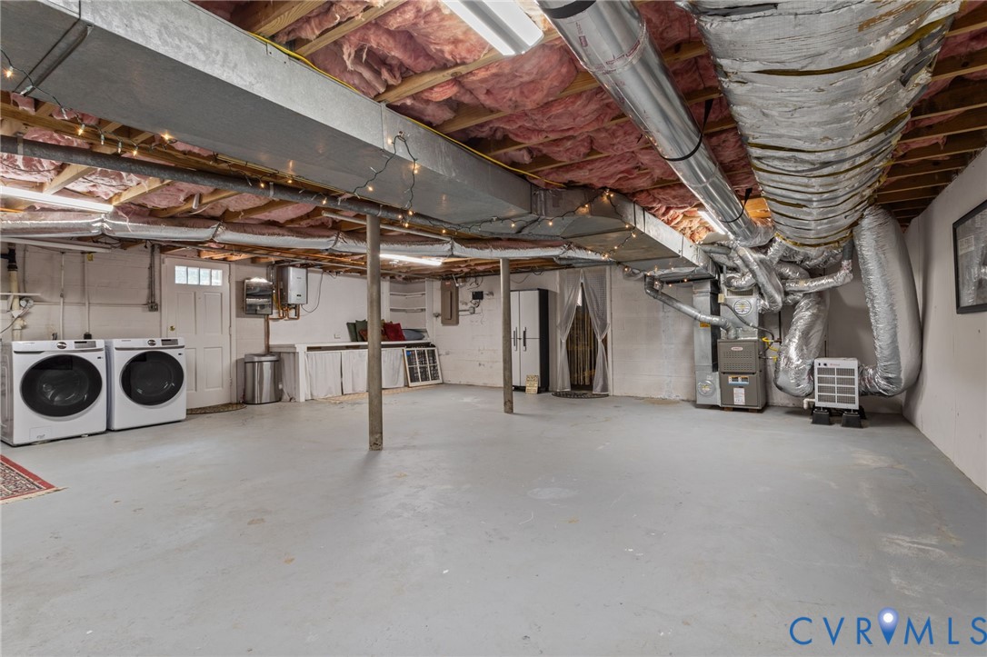 3819 Wakefield Road Richmond, VA 23235 - Photo 36 of 49 This is the unfinished portion of the basement. T