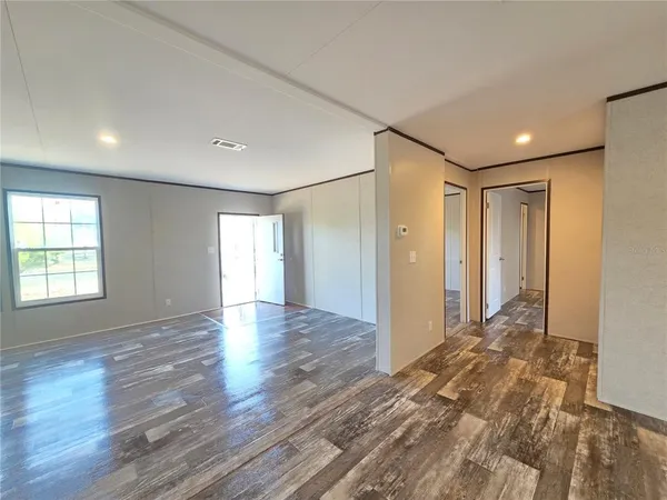 a bed room with a bed and a couch