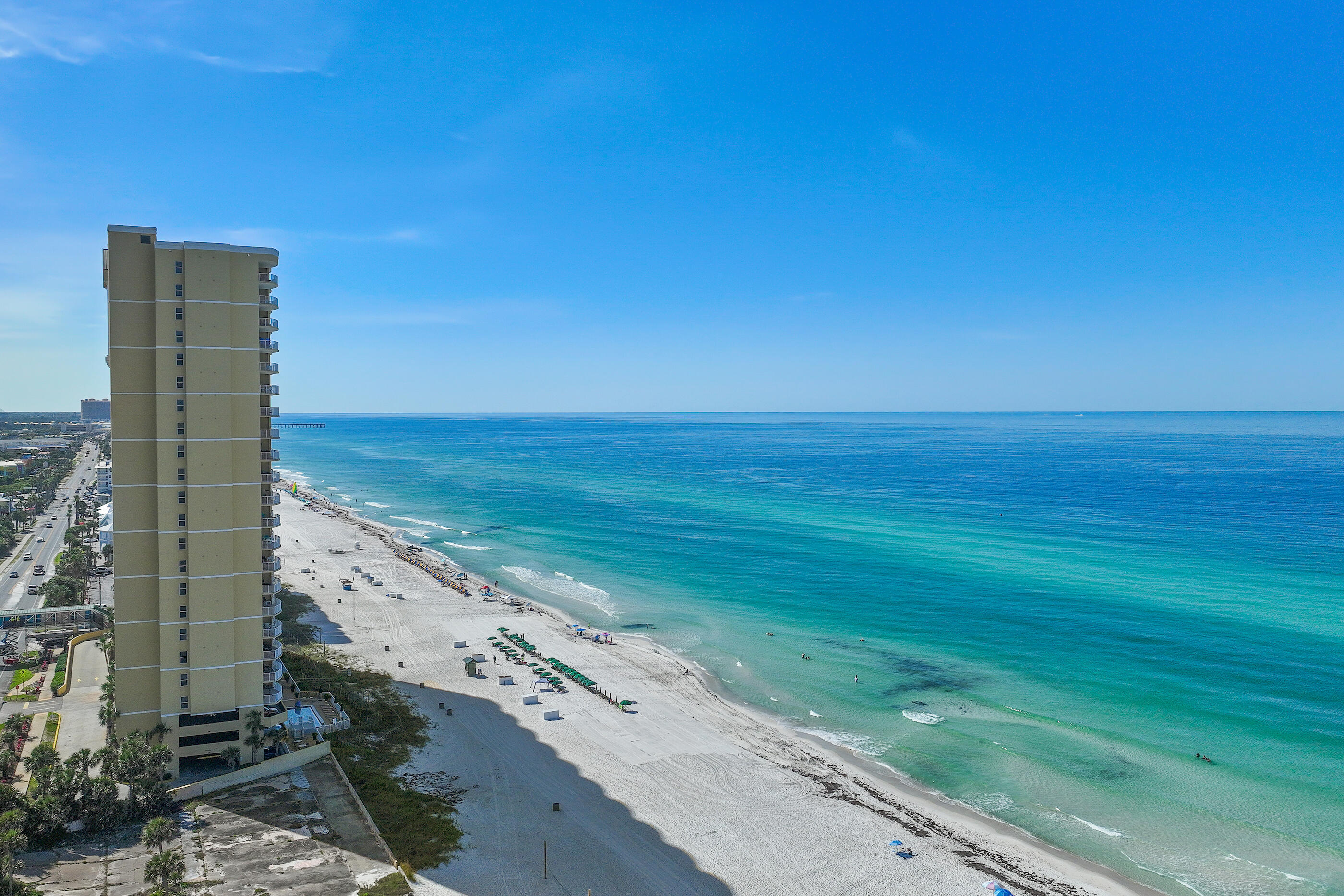 17545 Front Beach Road, Unit 1104 Panama City Beach, FL 32413 - Photo 28 of 31 a view of an ocean beach