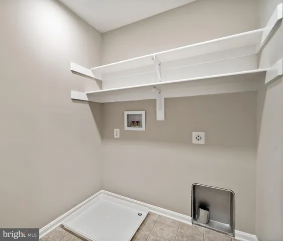 a view of a hallway with entryway