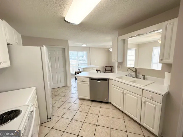 a view of a indoor basketball court