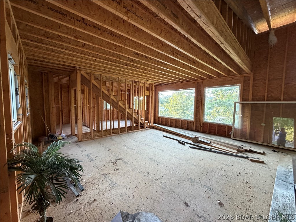 Main level of house