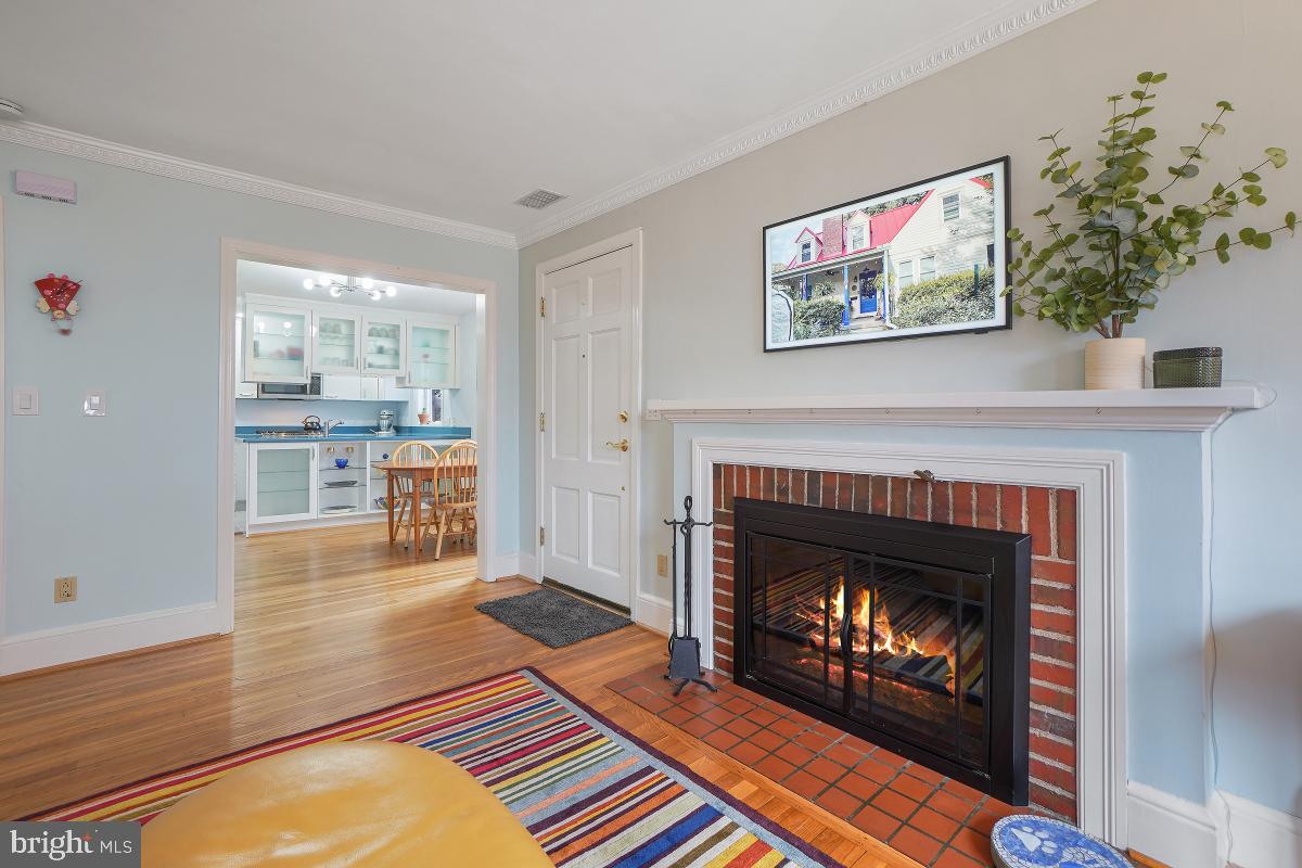 4 Sunnyside Road Silver Spring, MD 20910 - Photo 11 of 50 Handsome Fireplace