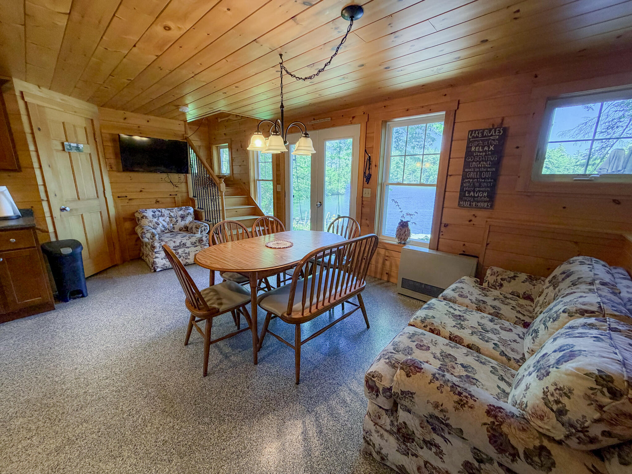 140 Foss Road Acton, ME 04001 - Photo 39 of 43 Walk out kitchen/dining/bath