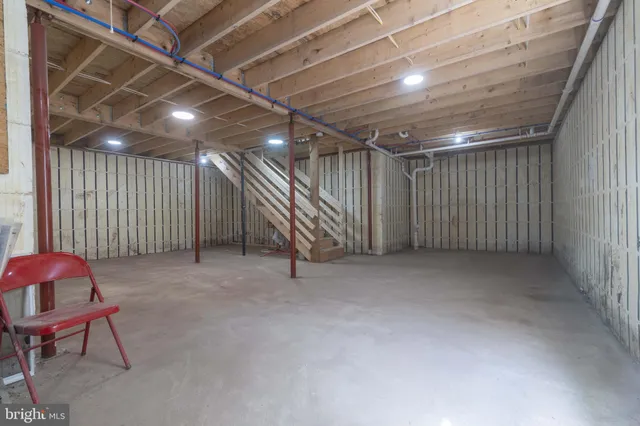 a view of a room with furniture