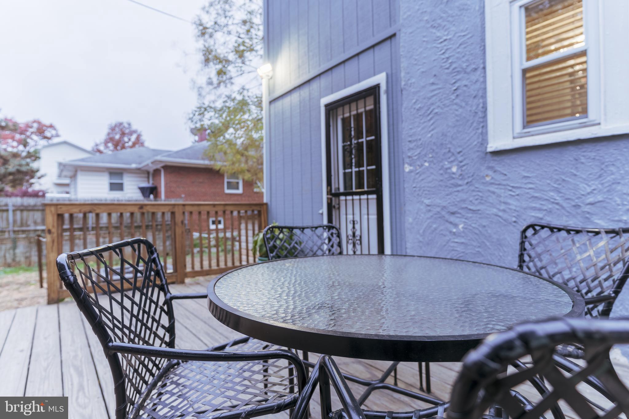 3817 22nd Street Northeast Washington, DC 20018 - Photo 34 of 37 a view of balcony patio and outdoor seating