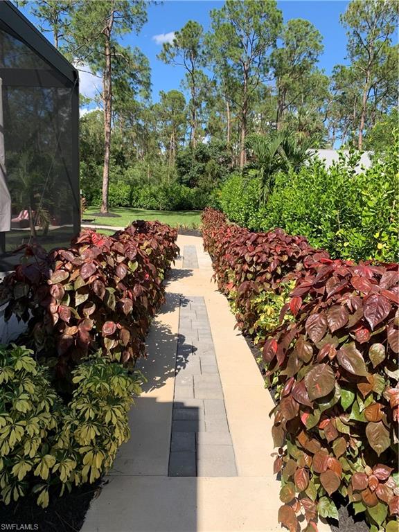 3651 29th Avenue Southwest Naples, FL 34117 - Photo 48 of 49 a view of a garden with flowers