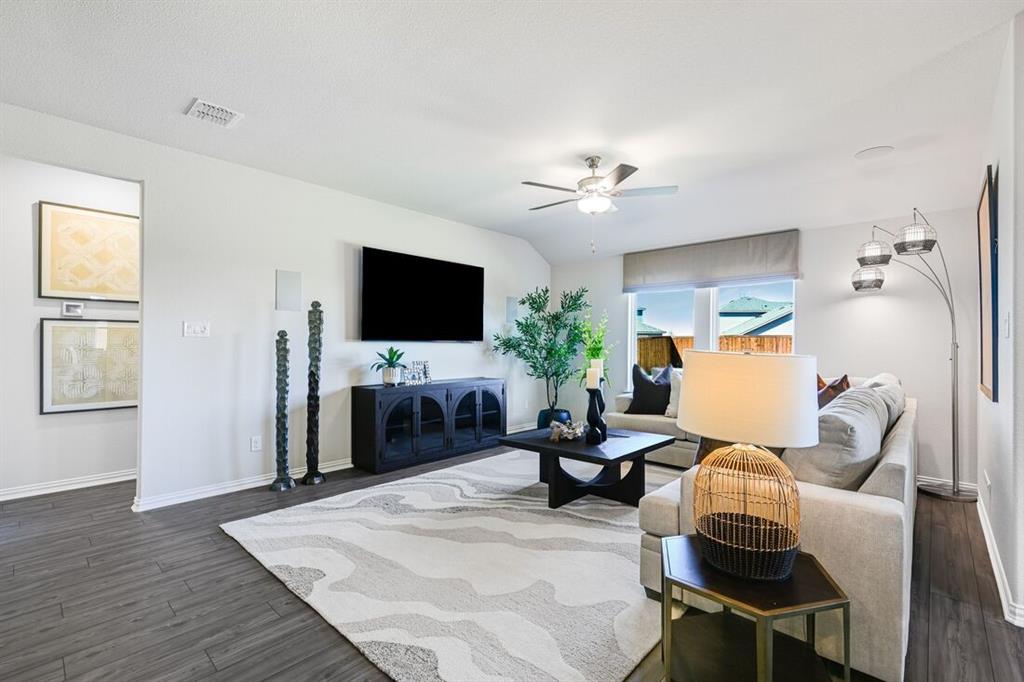 2621 Glacier Road Anna, TX 75409 - Photo 28 of 38 a living room with furniture and a flat screen tv