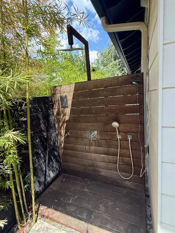 a view of a corridor