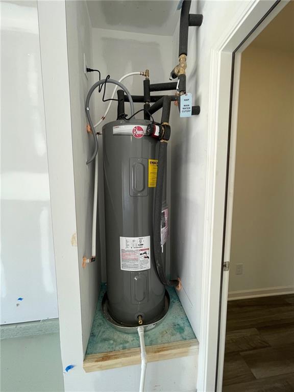 24 Rowlett Place Winder, GA 30680 - Photo 15 of 17 a view of water heater room
