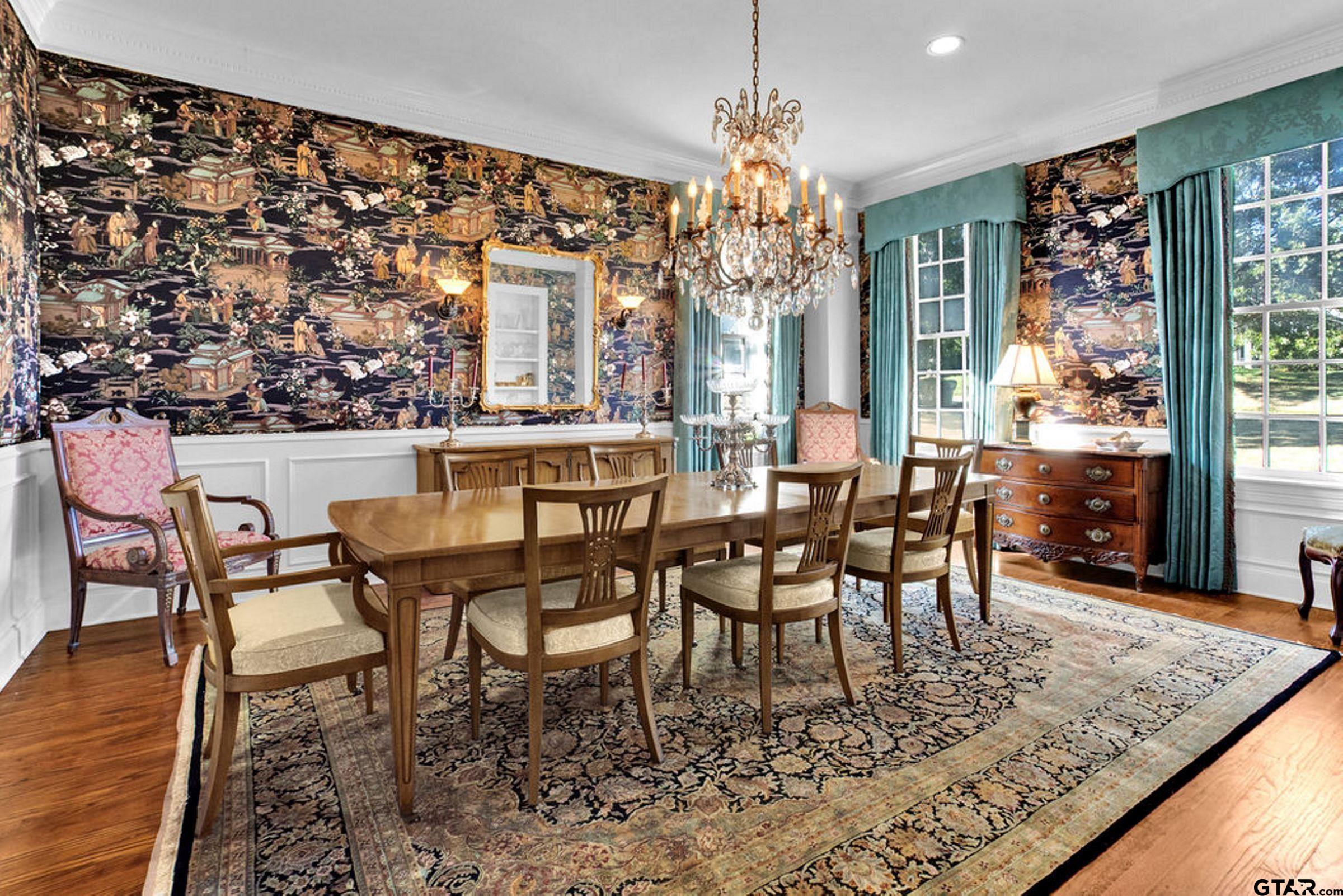 408 East Jolly Street Palestine, TX 75801 - Photo 12 of 48 a view of a dining room with furniture window and outside view