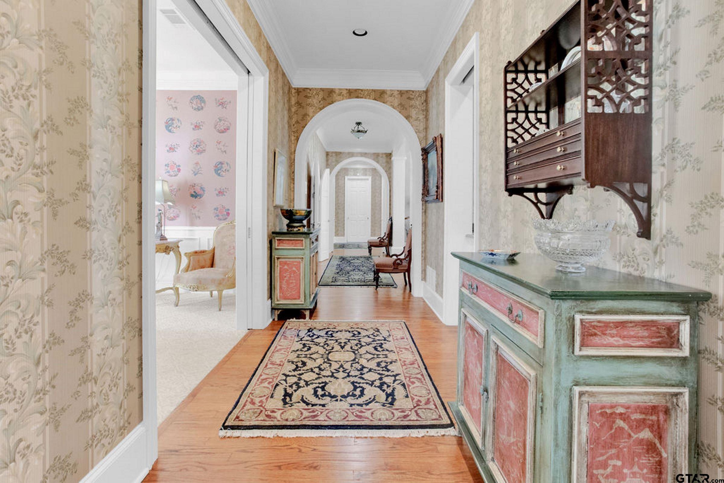 408 East Jolly Street Palestine, TX 75801 - Photo 15 of 48 a view of a hallway view with staircase