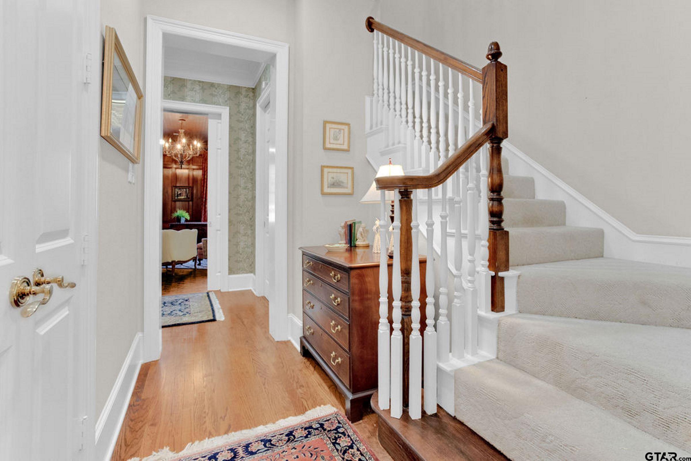 408 East Jolly Street Palestine, TX 75801 - Photo 32 of 48 a view of a livingroom with furniture and stairs