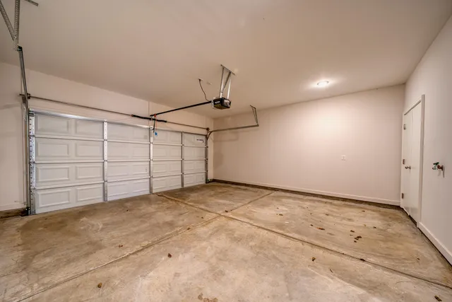 a view of a bathroom with washing machine