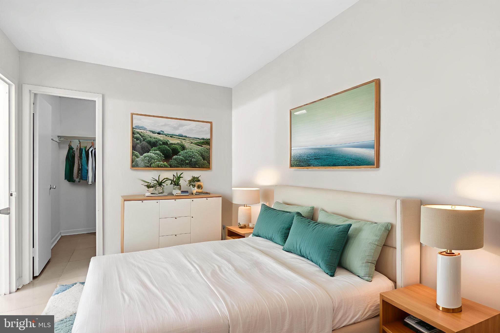 1836 Metzerott Road, Unit 215 Hyattsville, MD 20783 - Photo 18 of 36 a bedroom with bed and window