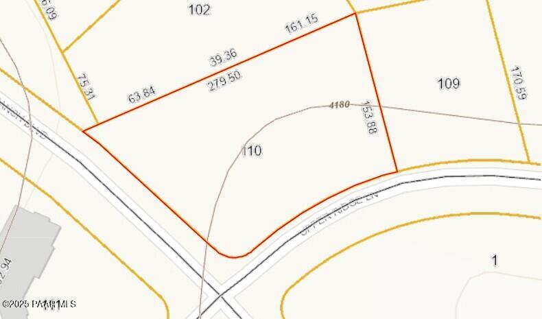 15450 East Upper Ridge Lane Mayer, AZ 86333 - Photo 24 of 29 Property Dimensions