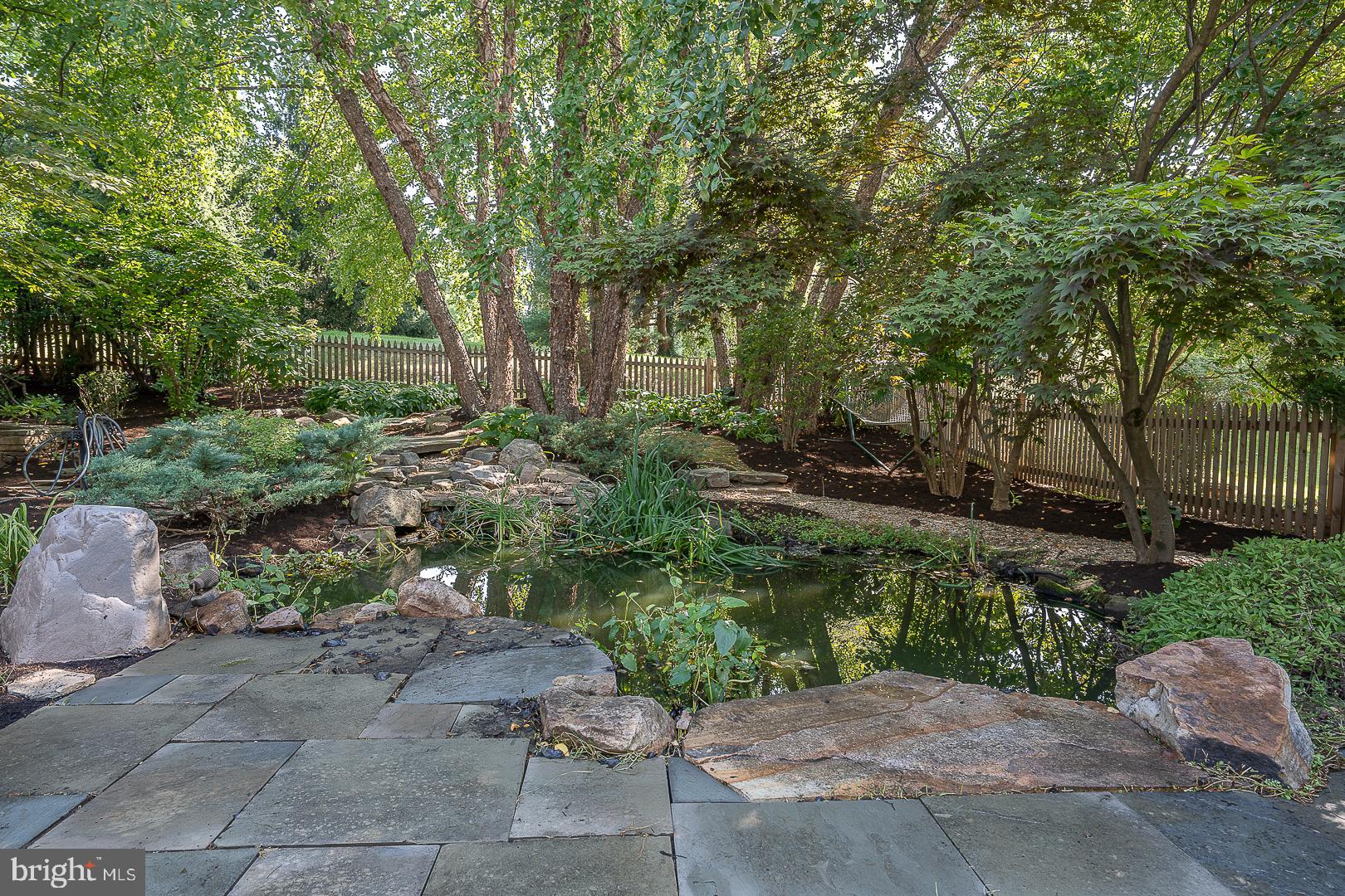 447 Inveraray Road Villanova, PA 19085 - Photo 57 of 71 Serene Landscape with Koi Pond