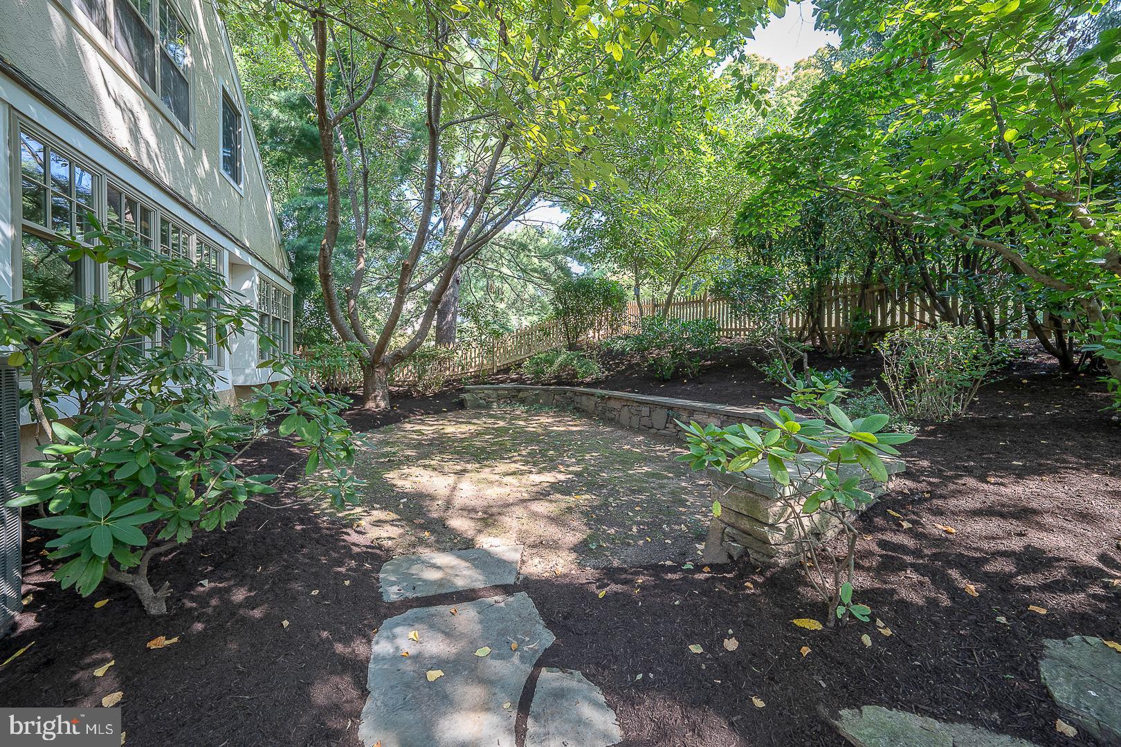 447 Inveraray Road Villanova, PA 19085 - Photo 59 of 71 a view of backyard with green space