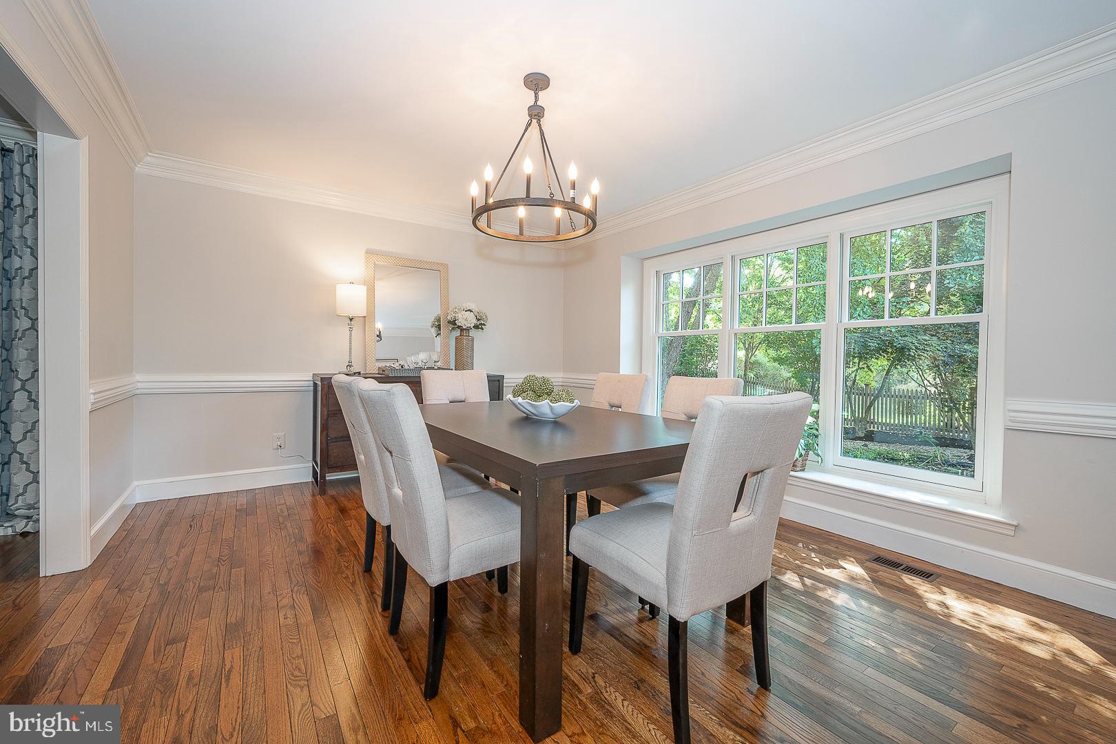 447 Inveraray Road Villanova, PA 19085 - Photo 9 of 71 a view of a dining room with furniture window and wooden floor