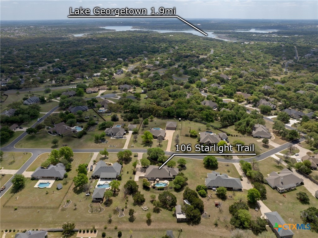 106 Starlight Trail Georgetown, TX 78633 - Photo 46 of 47 Lake Georgetown is nearby with a boat ramp!