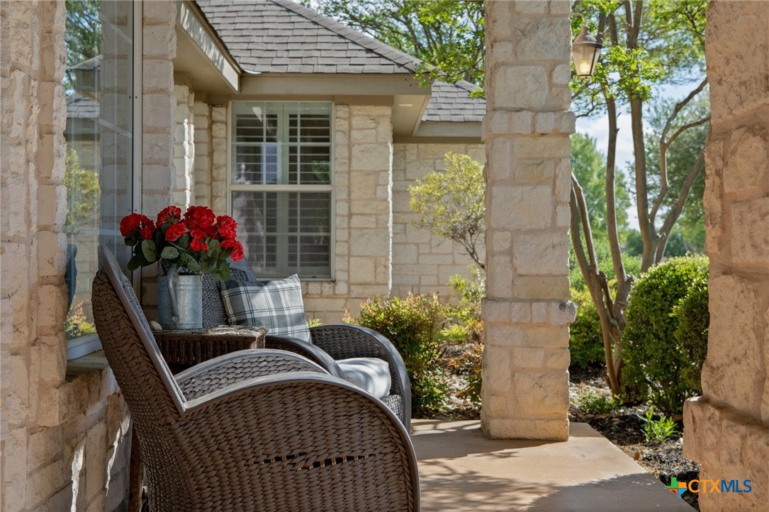 106 Starlight Trail Georgetown, TX 78633 - Photo 7 of 47 Covered Front Porch