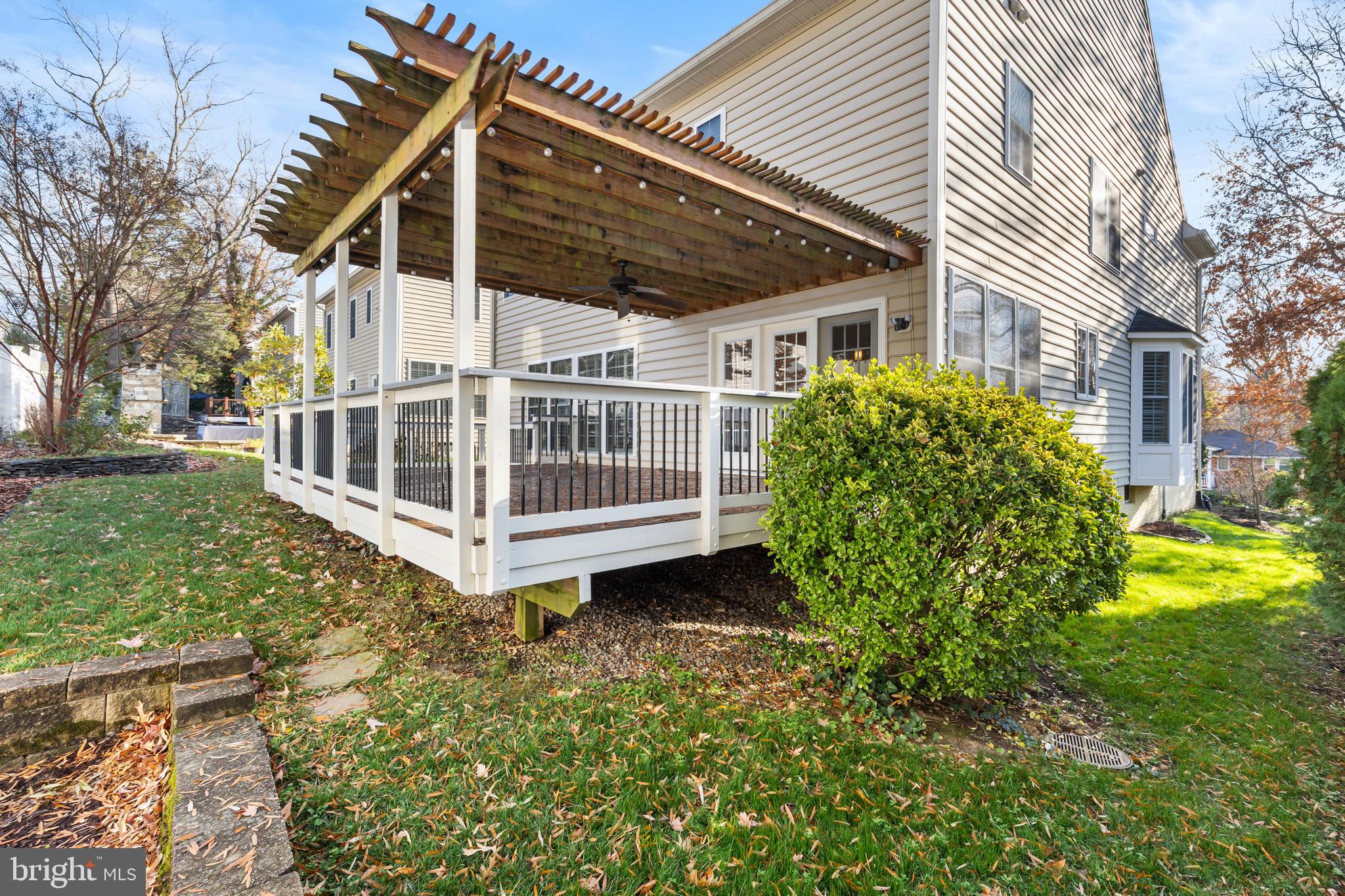 8047 Fairfax Road Alexandria, VA 22308 - Photo 65 of 70 Deck with Trellis
