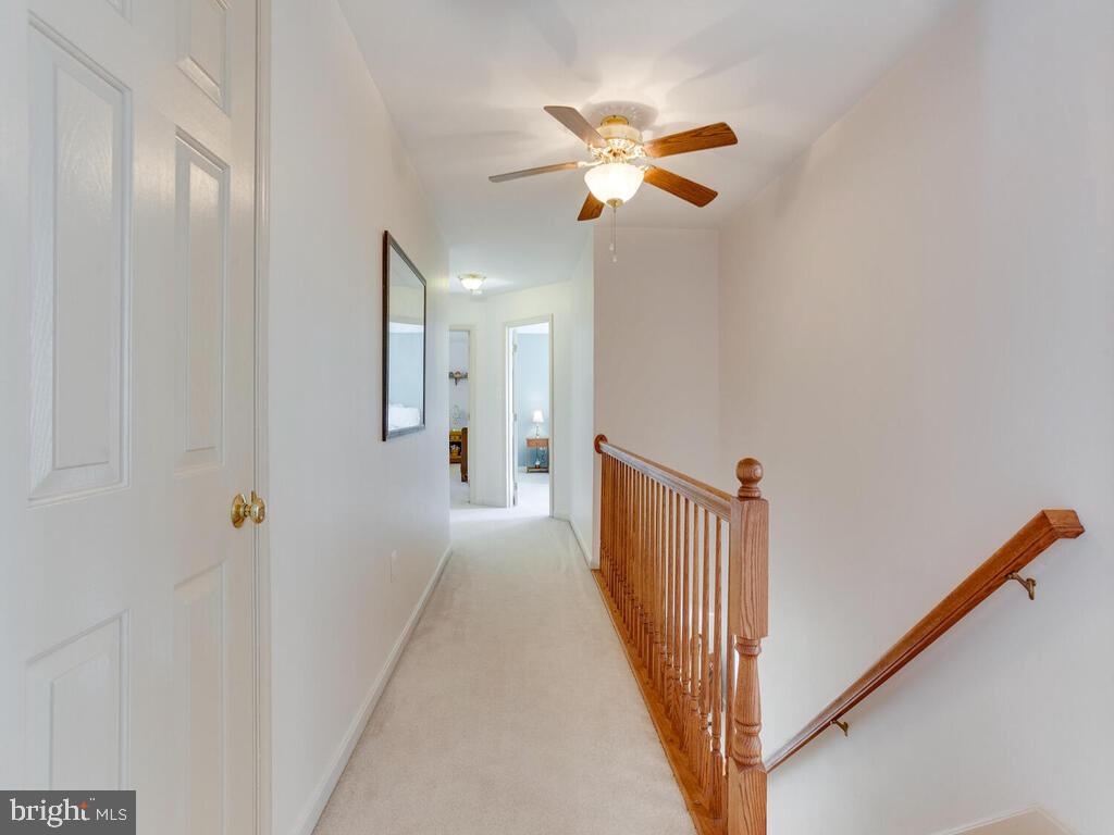 4320 Dunn Road Huntingtown, MD 20639 - Photo 10 of 47 Upper Level Hallway - Stairs to Main Level