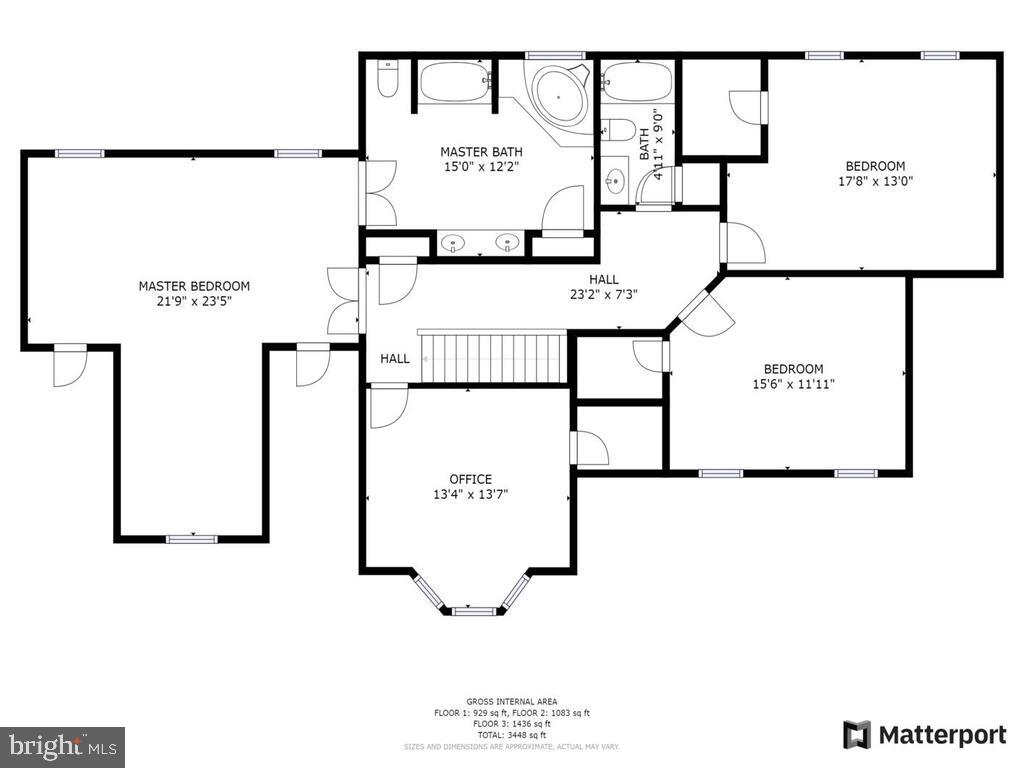 4320 Dunn Road Huntingtown, MD 20639 - Photo 46 of 47 Floor Plan - Upper Level