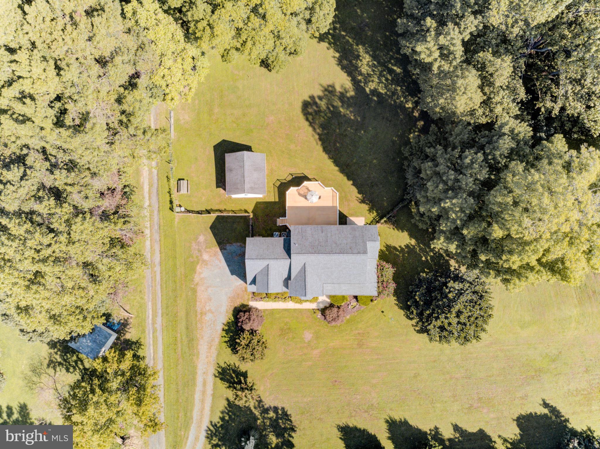 4320 Dunn Road Huntingtown, MD 20639 - Photo 26 of 47 Aerial view above property