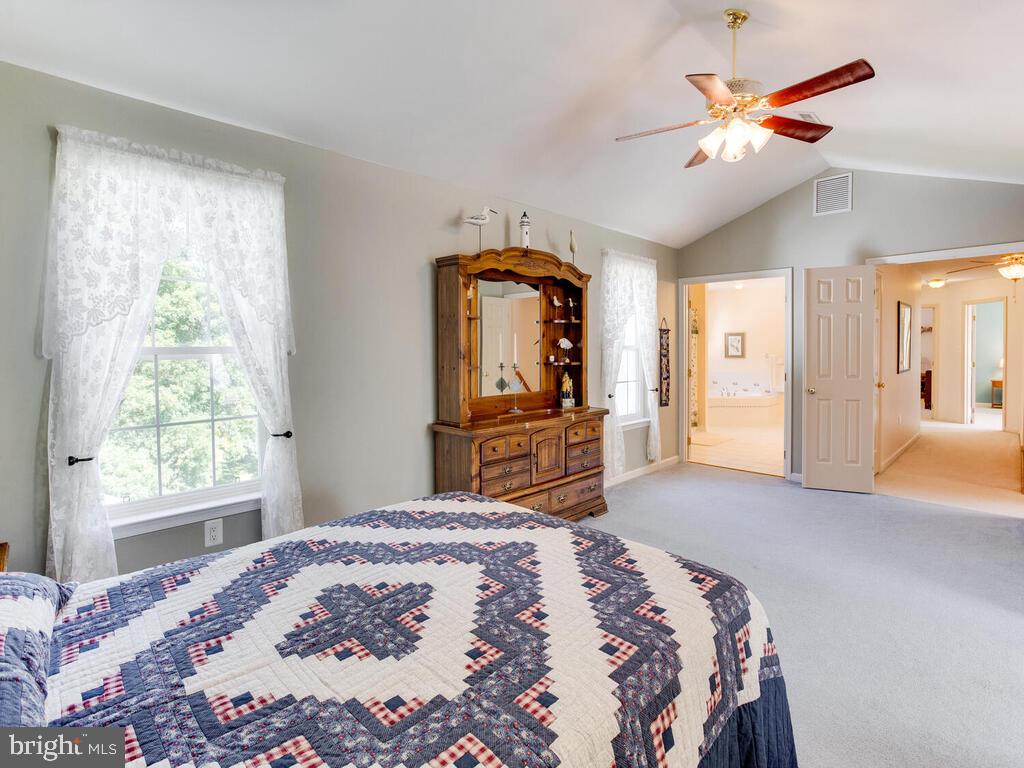 4320 Dunn Road Huntingtown, MD 20639 - Photo 39 of 47 Cathedral Ceilings-Walk-in Closets-Master Bedroom