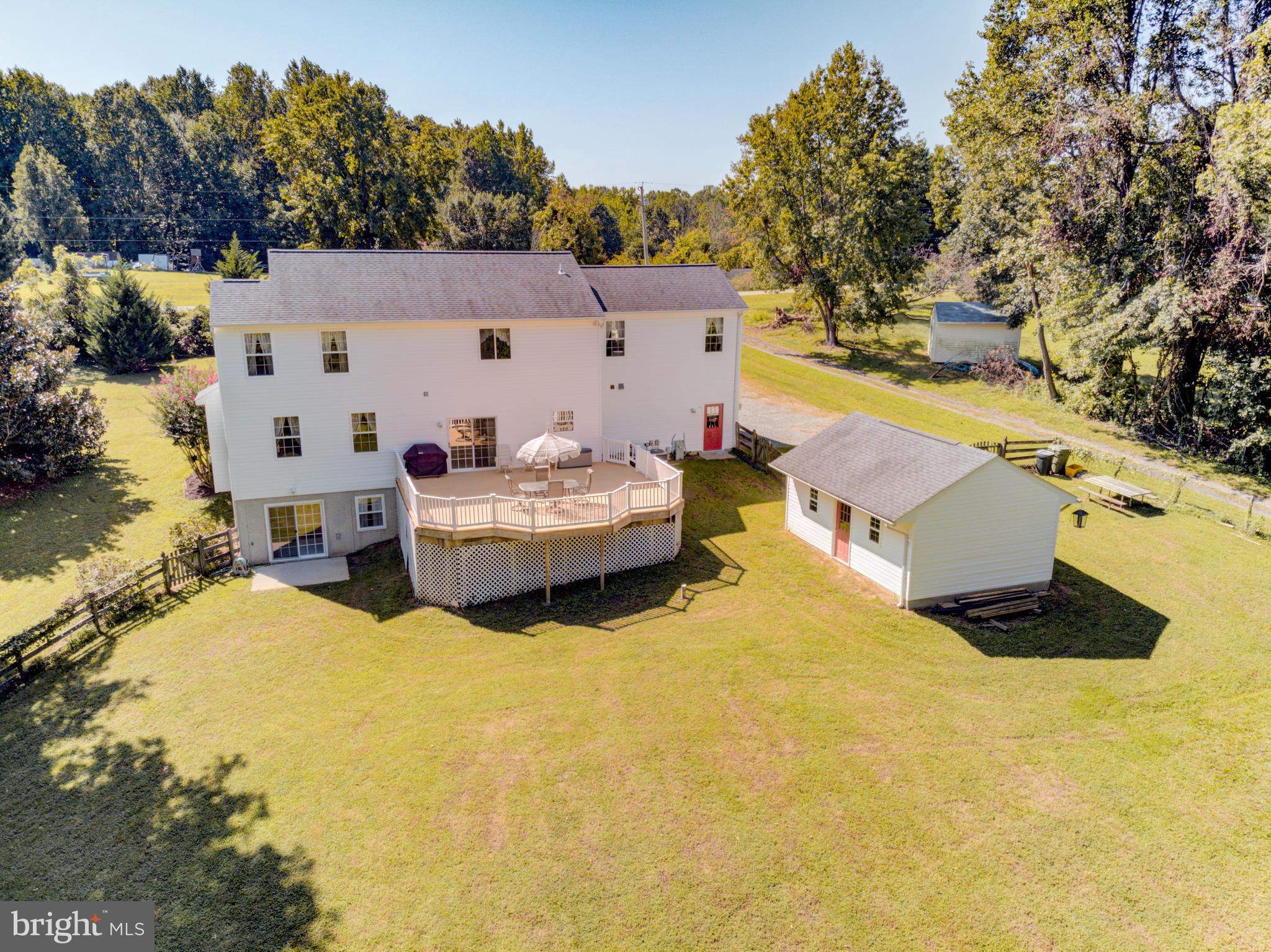4320 Dunn Road Huntingtown, MD 20639 - Photo 44 of 47 Rear yard with in-ground swimming pool possible