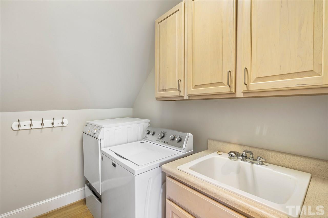3201 Landor Road Raleigh, NC 27609 - Photo 23 of 25 a utility room with dryer and washer
