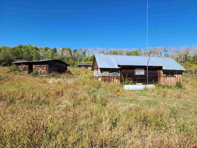 a view of a lake with a mountain in the background
