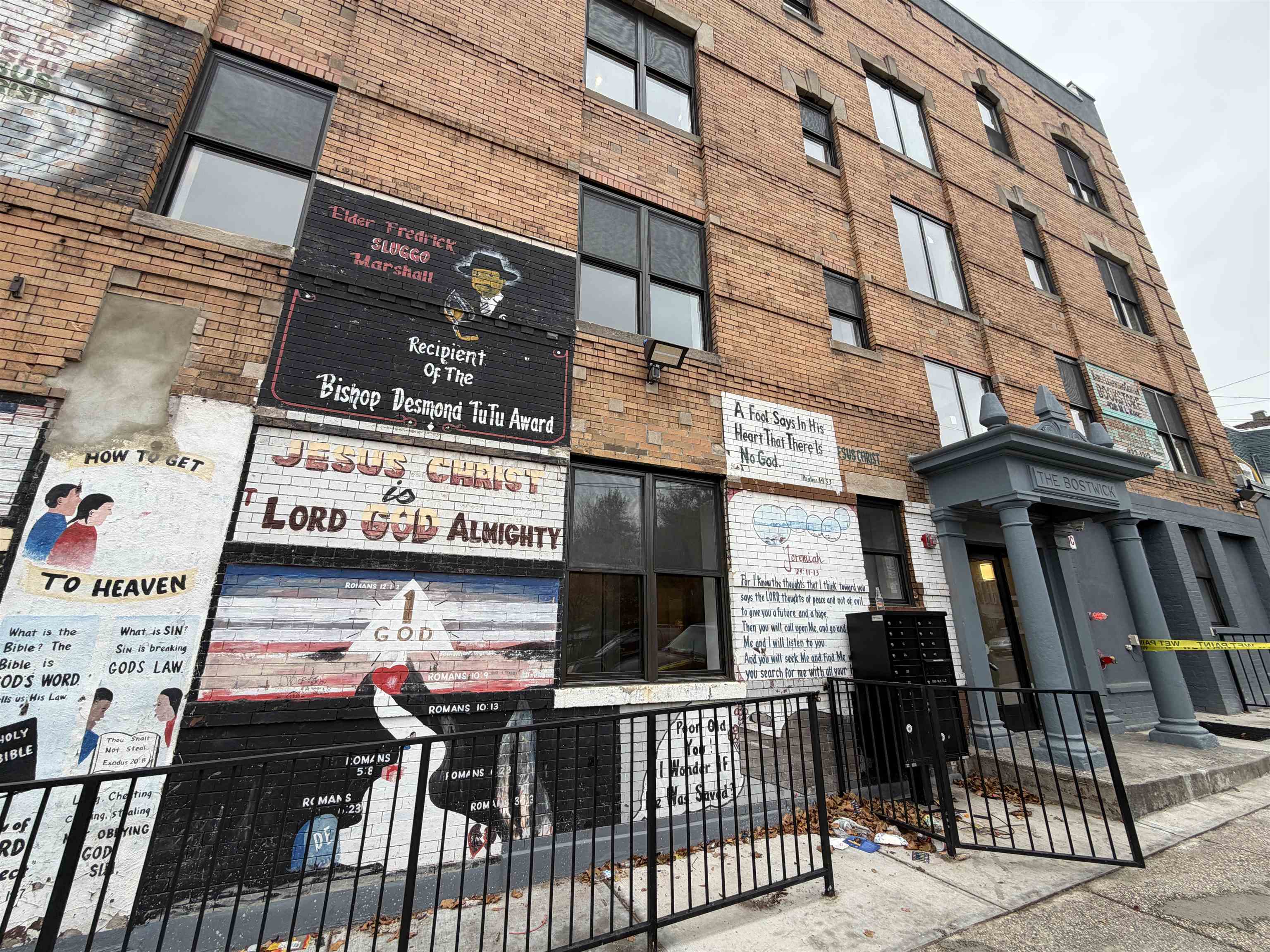 103 Bostwick Avenue, Unit 4B Jersey City, NJ 07305 - Photo 12 of 12 a view of a building with stairs