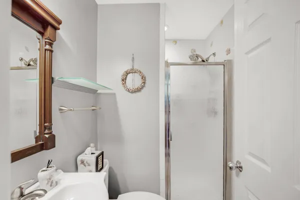 a view of a livingroom with furniture and window