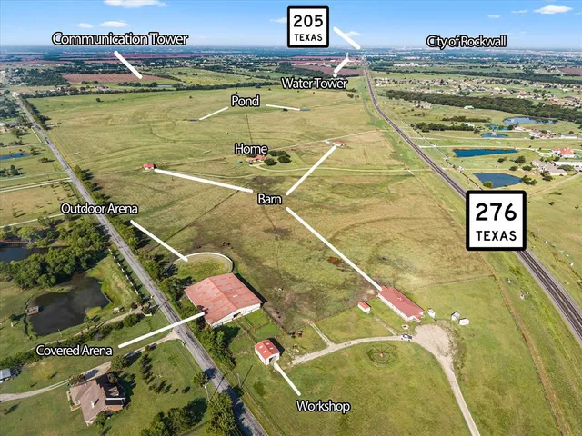 a view of a swimming pool and an outdoor space