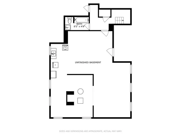a picture of a floor plan