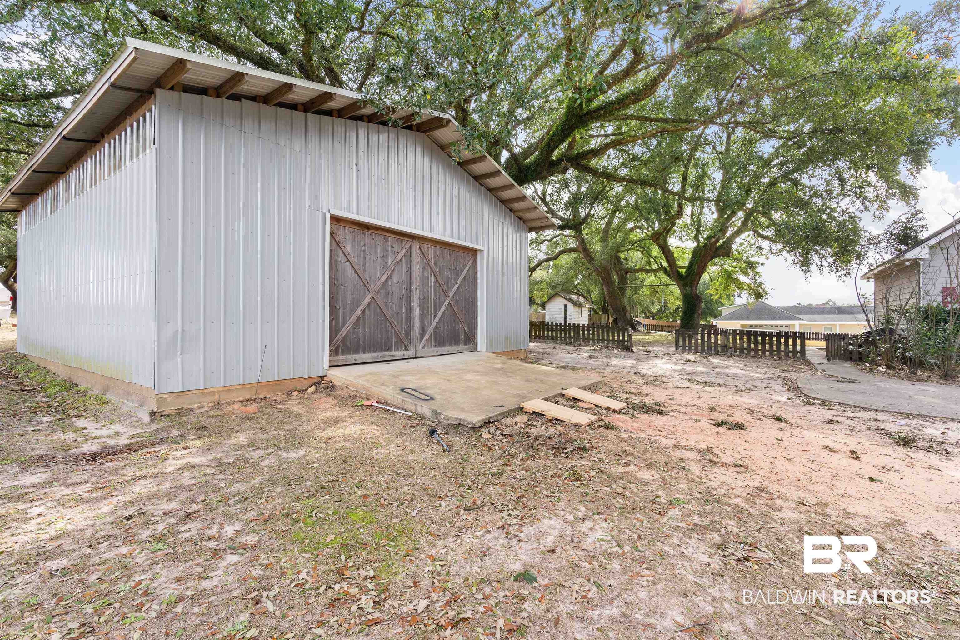 10197 Bellingrath Road Theodore, AL 36582 - Photo 36 of 37 View of detached garage